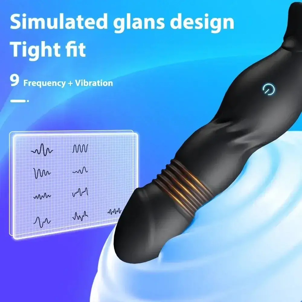 simulated glans anal prostate plug
