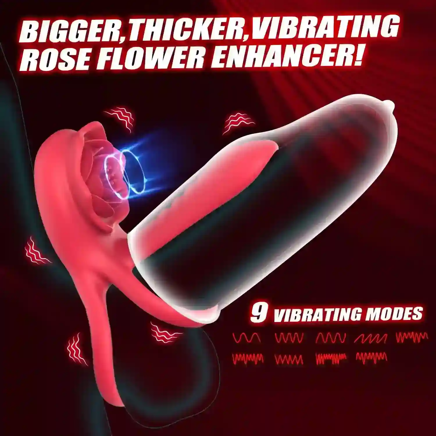 skin friendly rubber vibrator