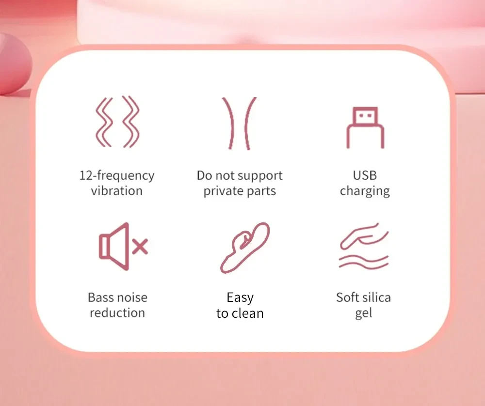 skin friendly silicone rabbit vibrator