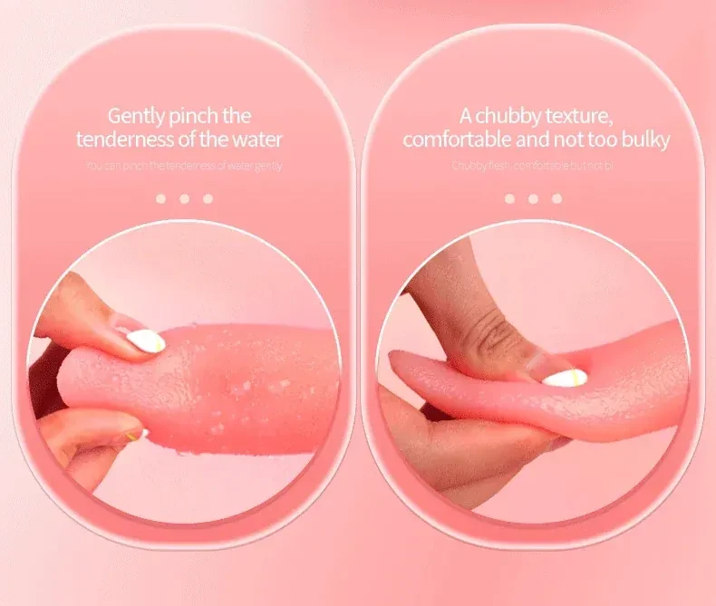 skin friendly silicone realistic tongue