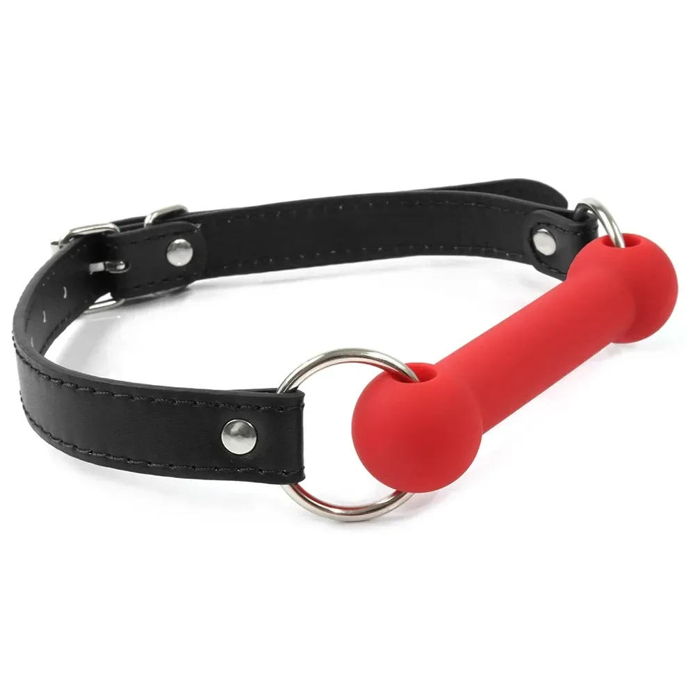 slave training dog bone gag