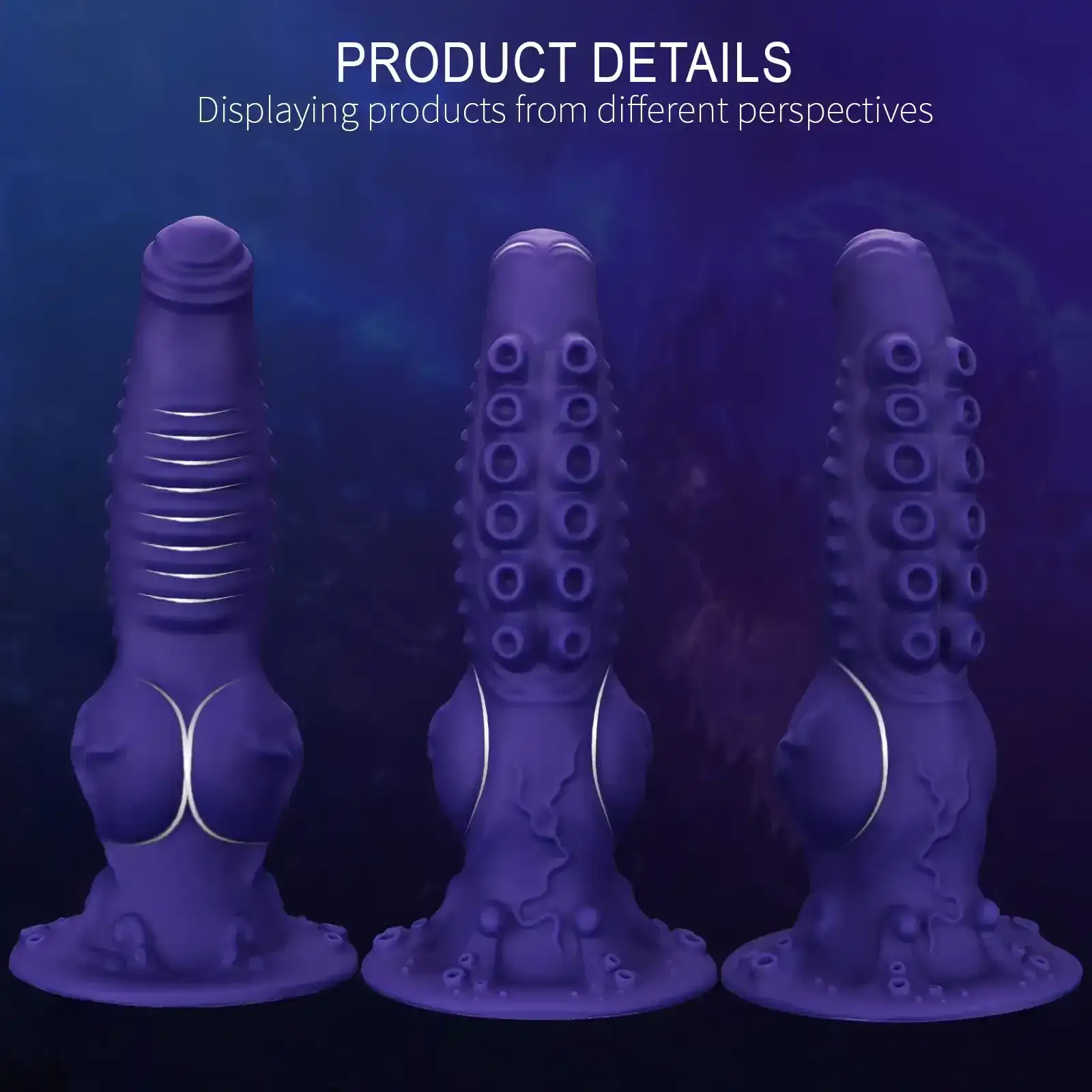 small octopus butt plug suction