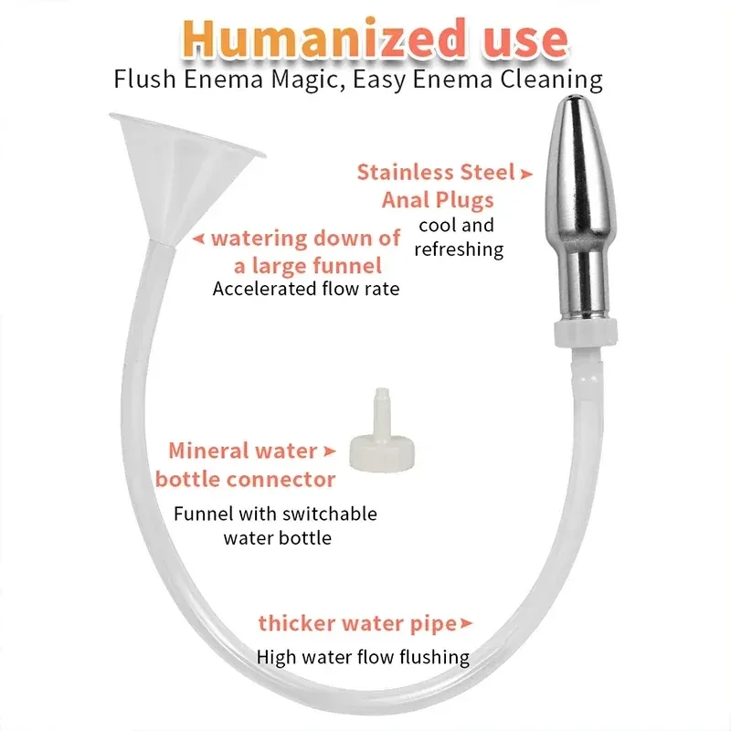 small silicone enema tip nozzle