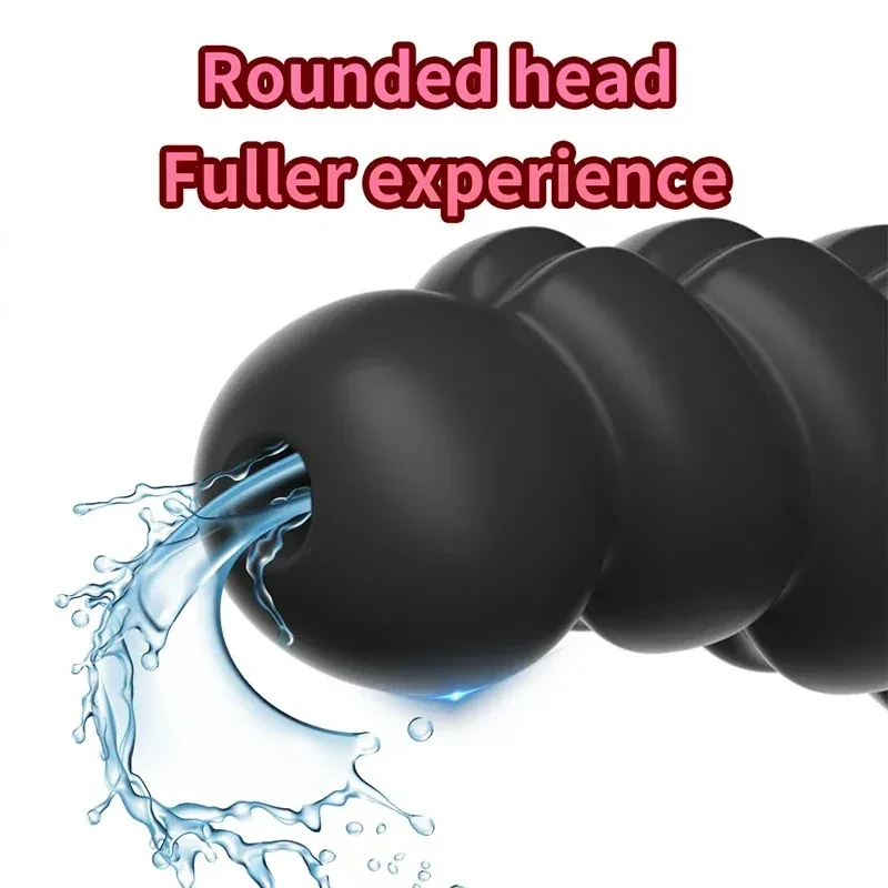smooth beaded anal plug