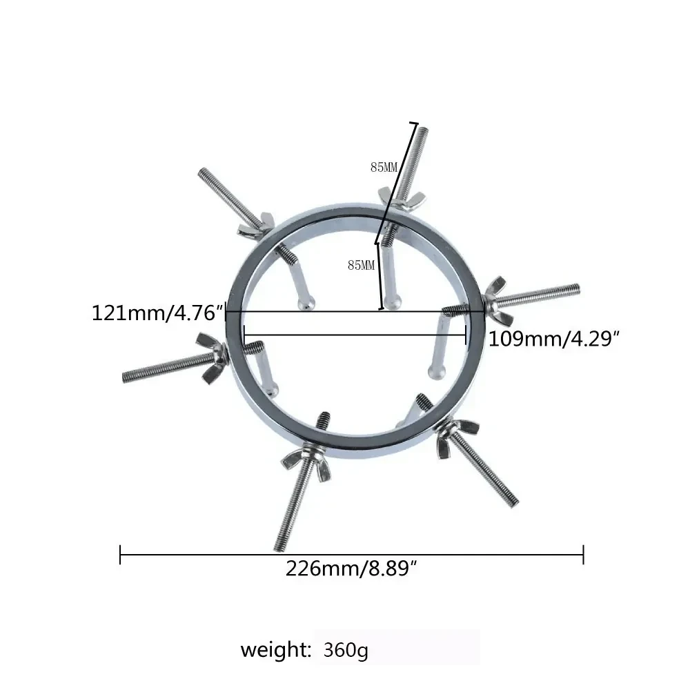 smooth curved anal plug metal