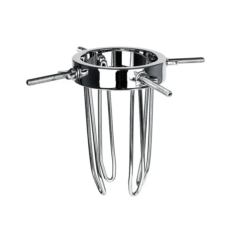 smooth metal anal stretching toy