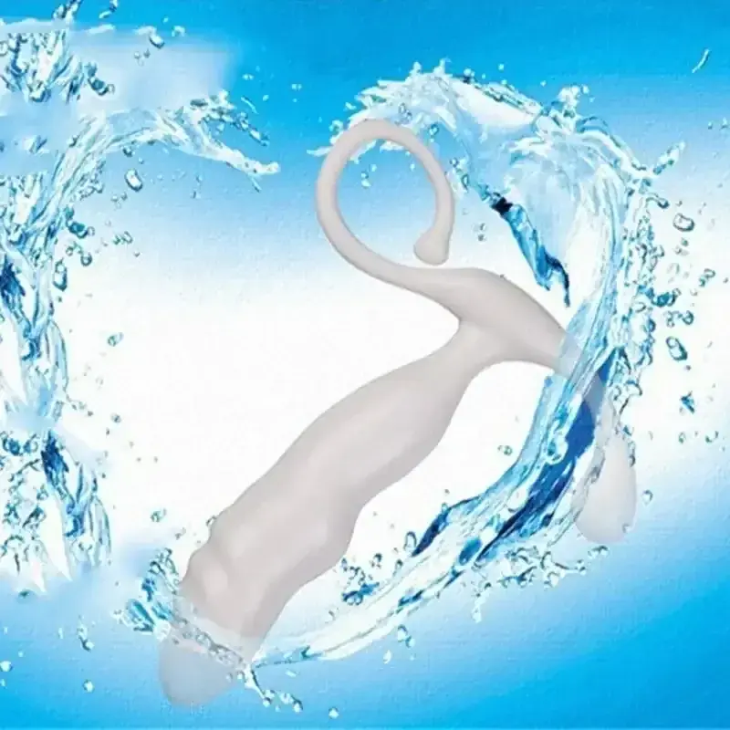 smooth plastic anal plug male