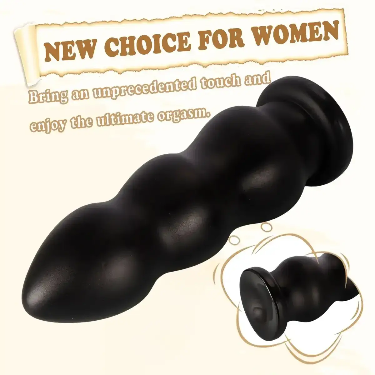 smooth rubber anal training