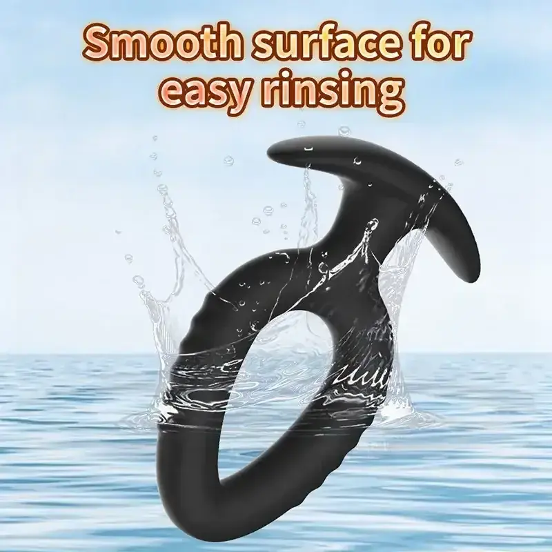 smooth silicone anal dilator easy clean