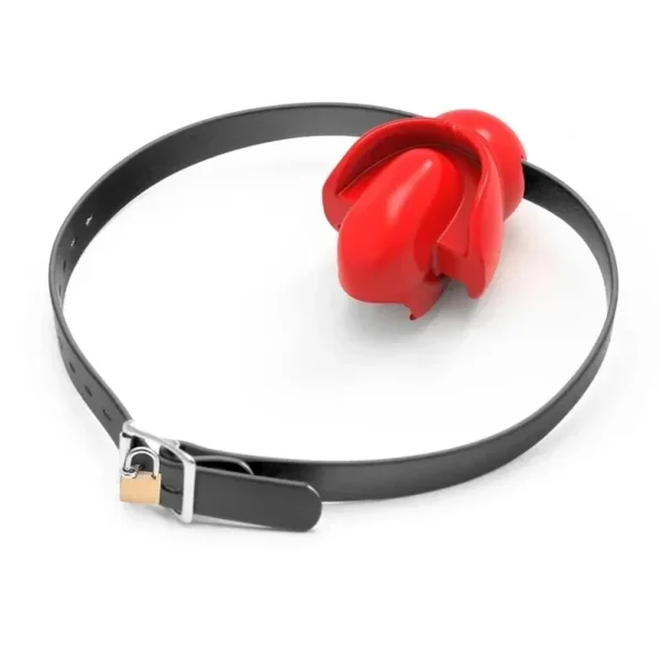 smooth silicone balloon gag for bdsm