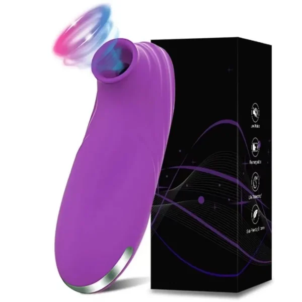 smooth silicone erogenous zone stimulator