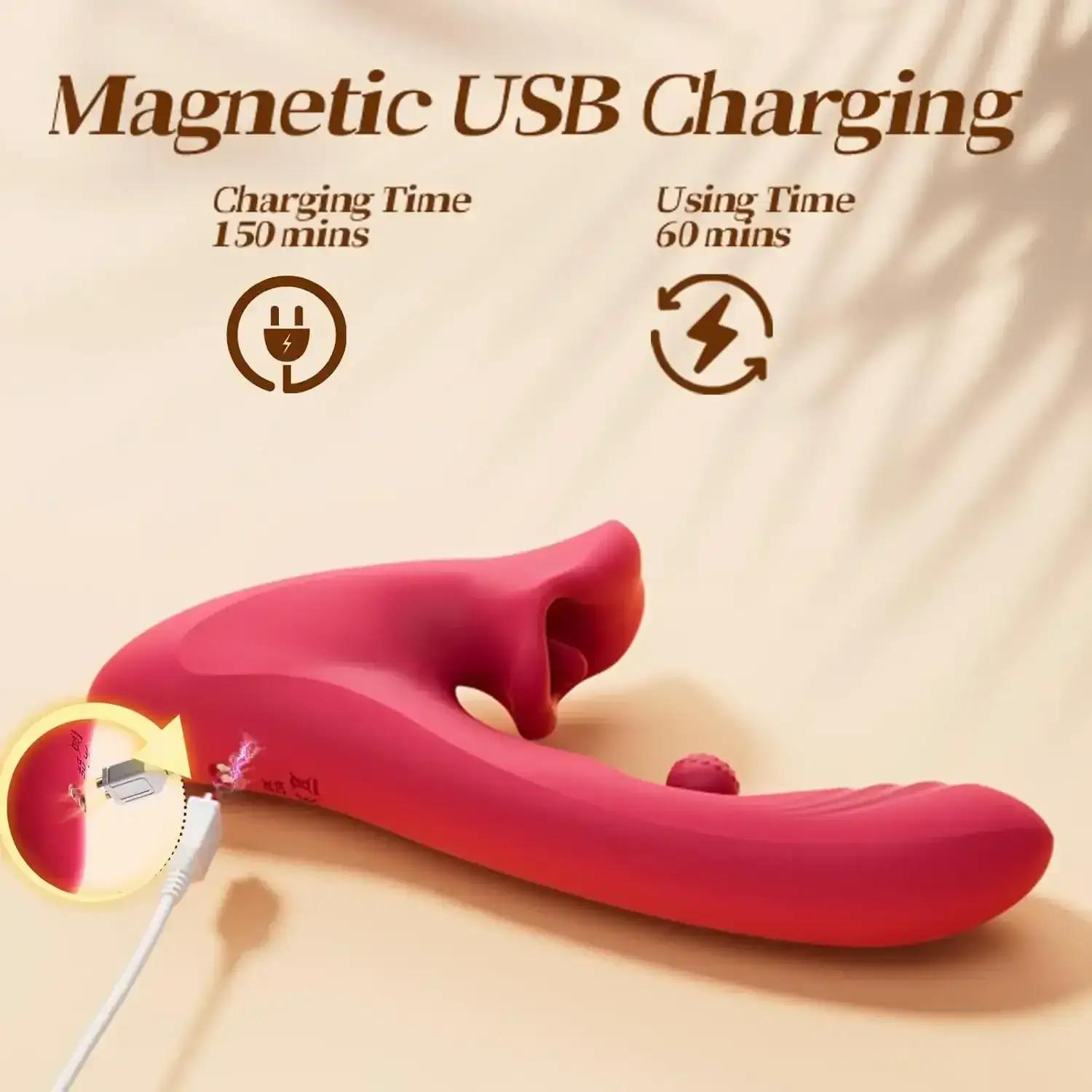 smooth silicone sex toy usb charging
