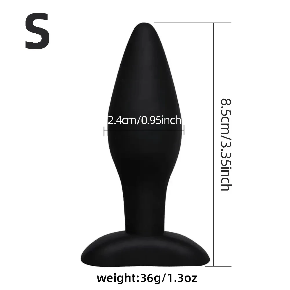 smooth tapered anal insert