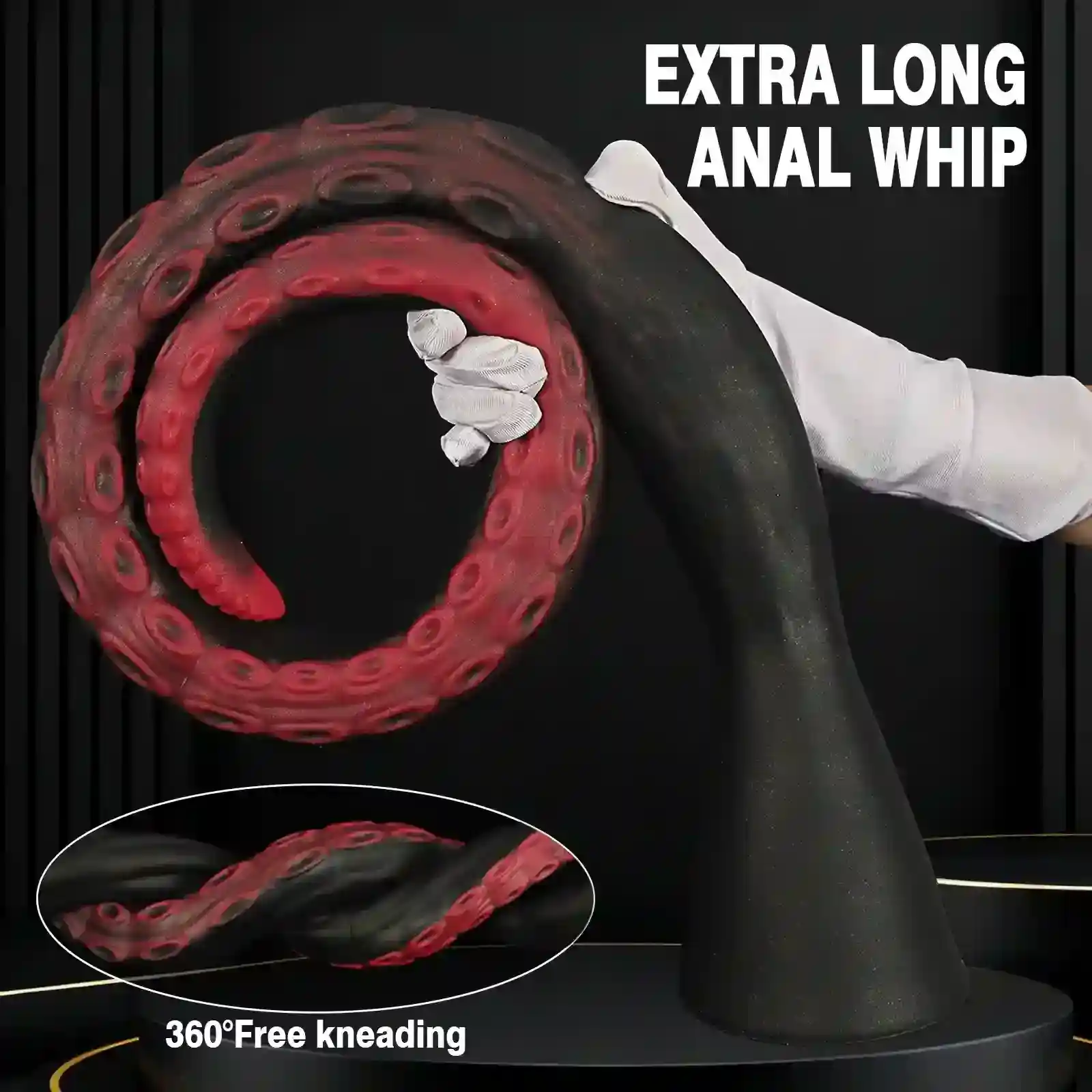 soft flexible silicone anal trainer