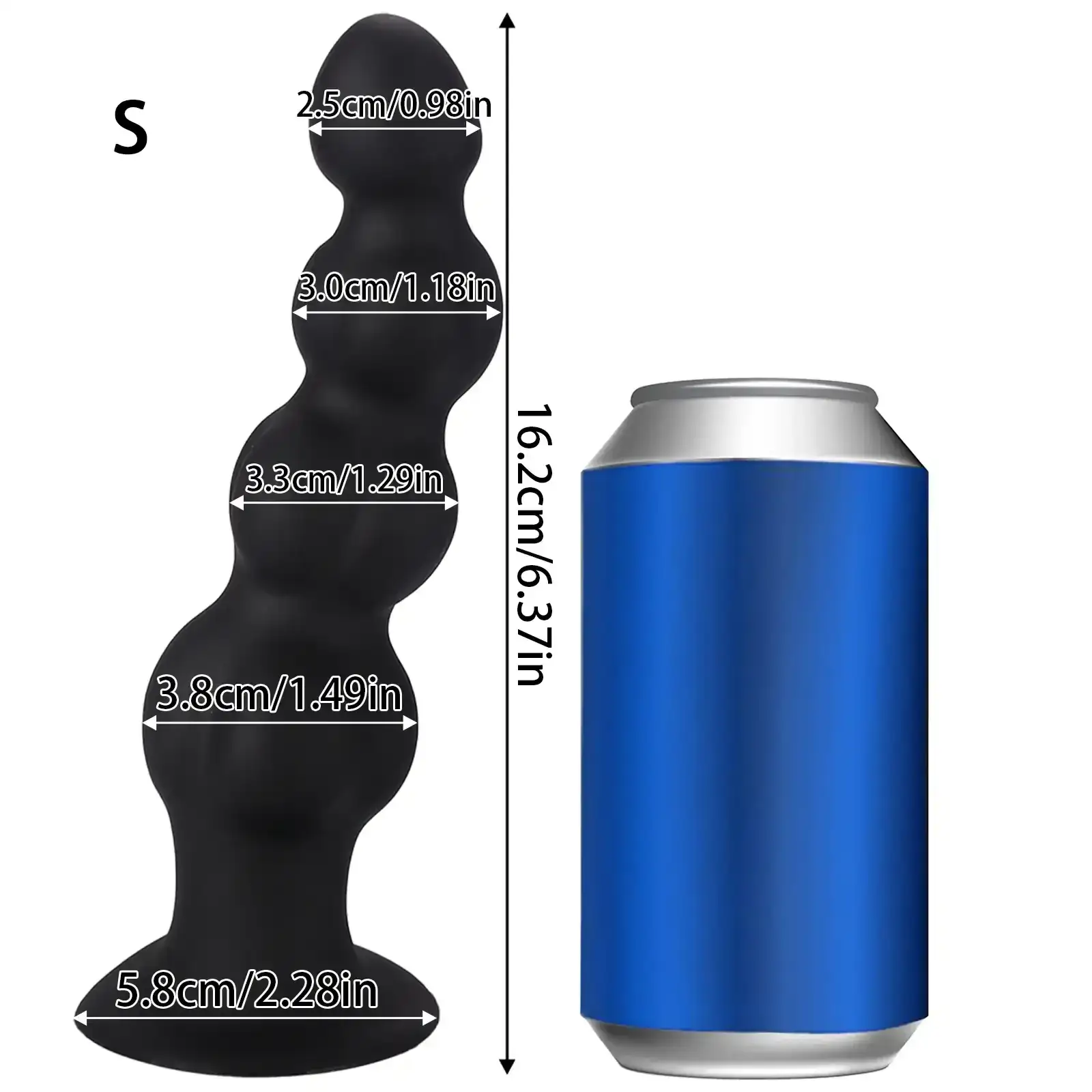 soft medium firmness anal beads