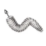 soft plush tail anal toy