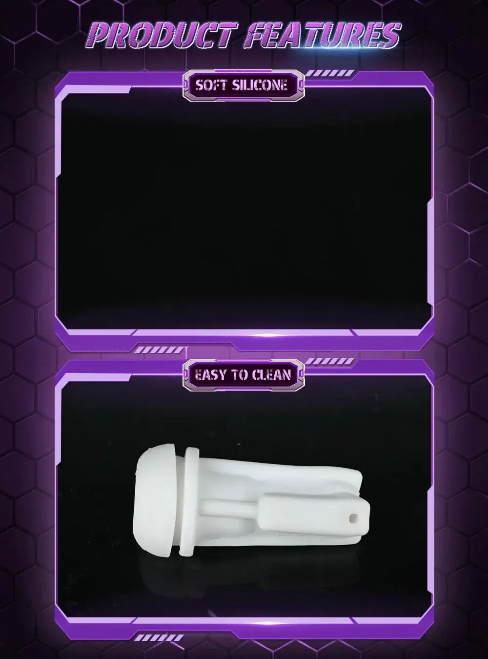 soft silicone masturbator for men
