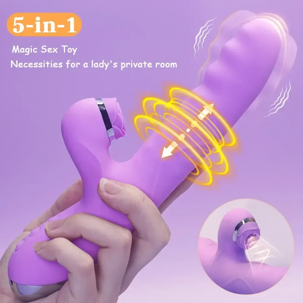 soft silicone multi function vibrator