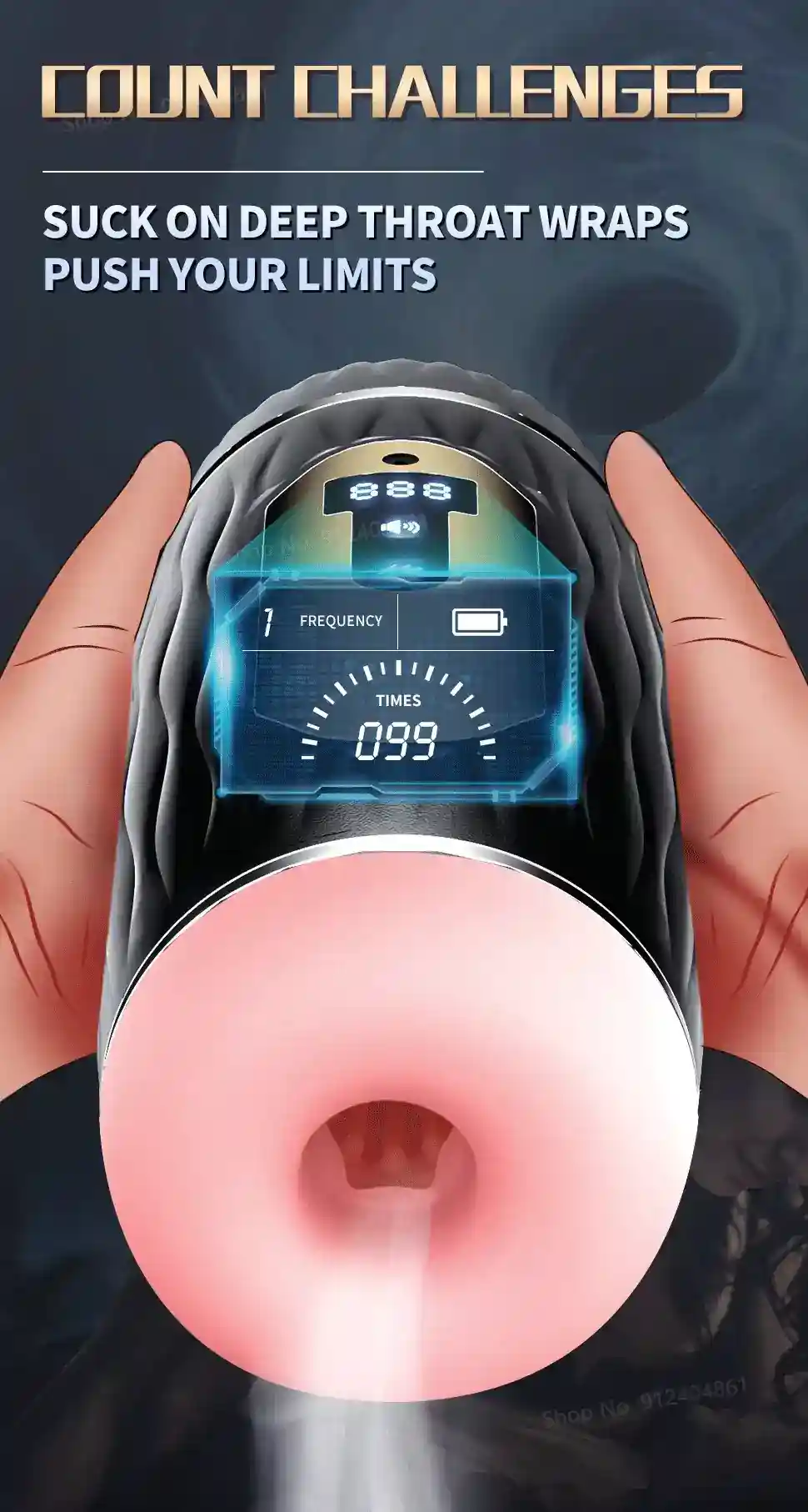 soft silicone texture masturbation sleeve