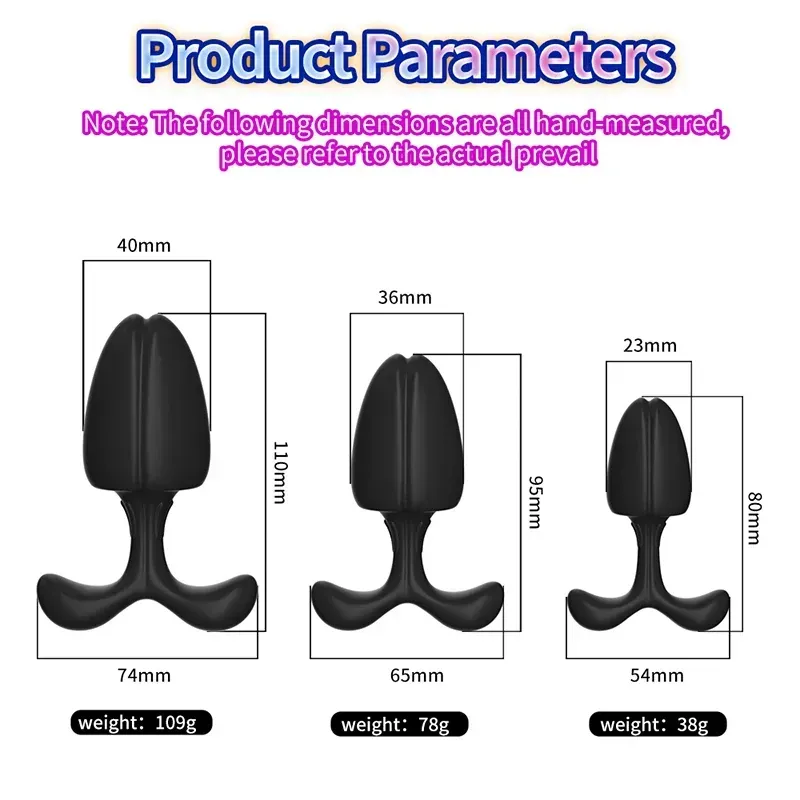 soft silicone wearable butt plug