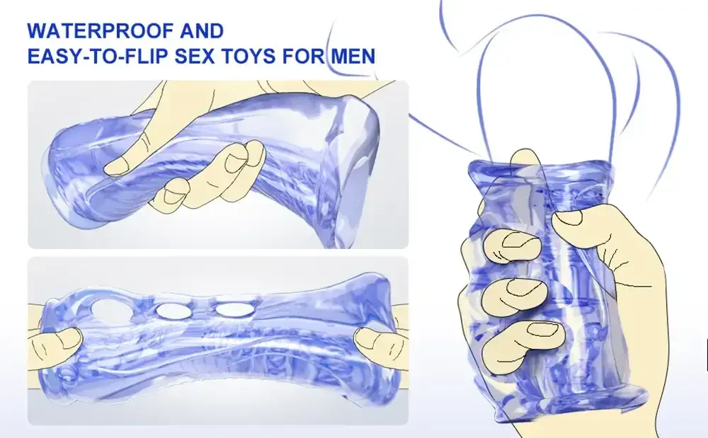 soft stretchy elastomer male sex toy