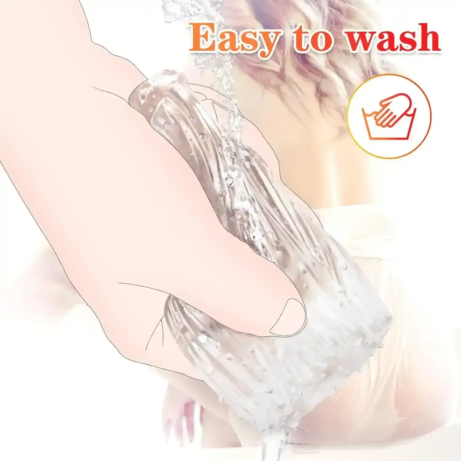 soft stretchy tpe pleasure cup