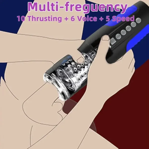 soft tongues stimulating grains masturbator
