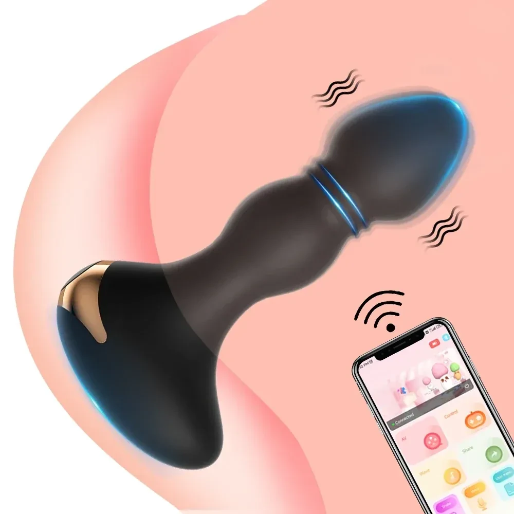 soft waxy silicone anal vibrator