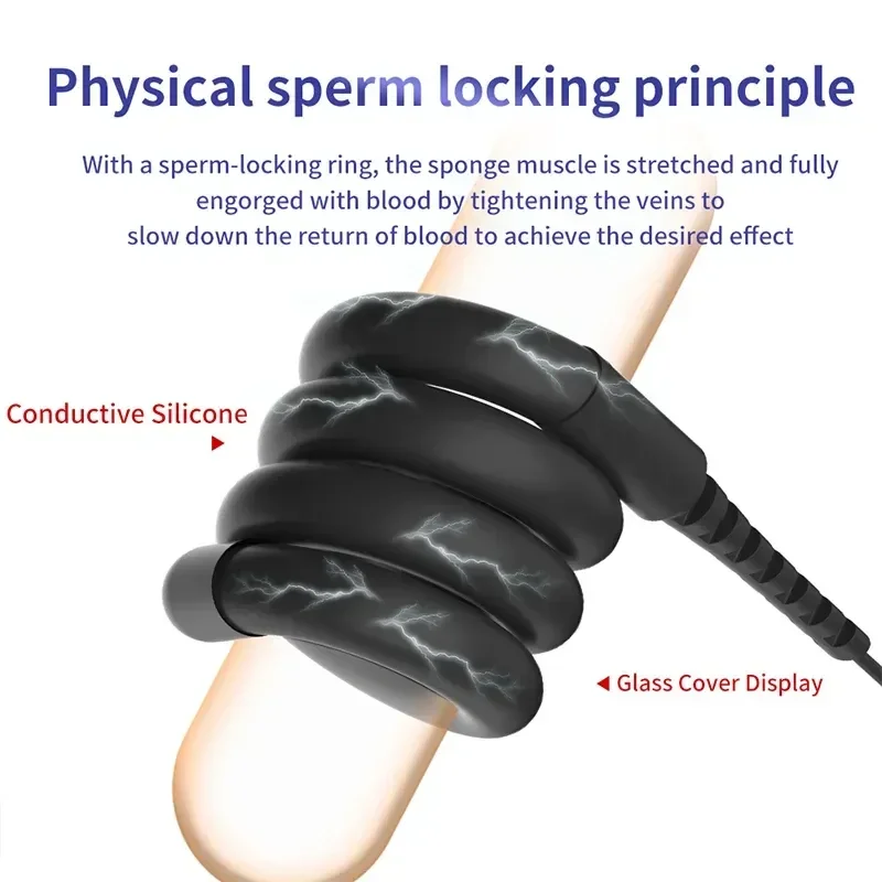 sperm locking ring mens toy