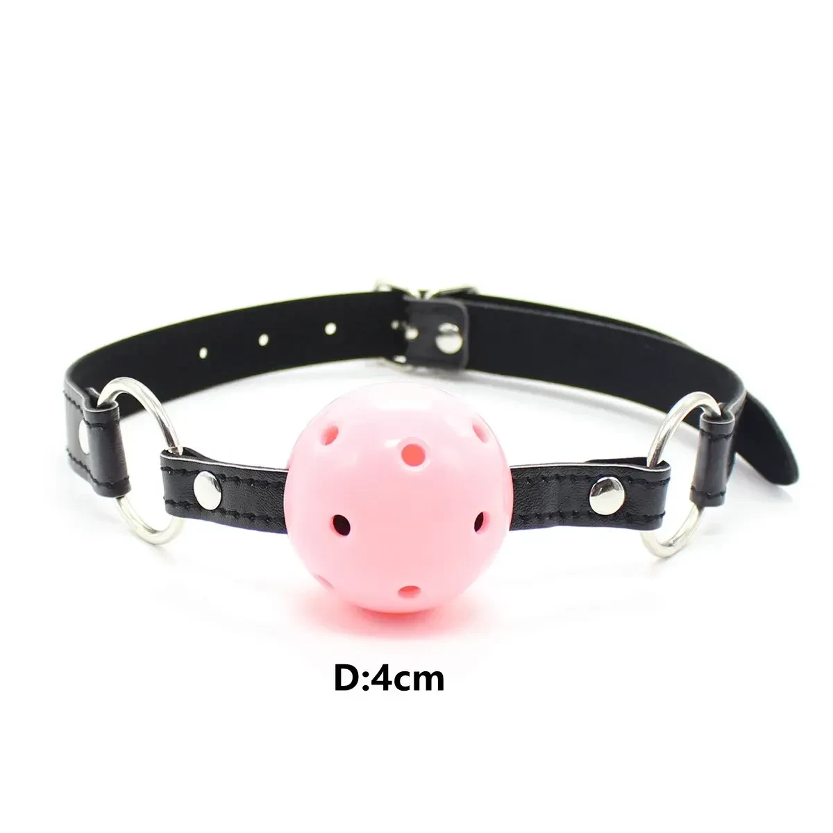 spherical black ball gag