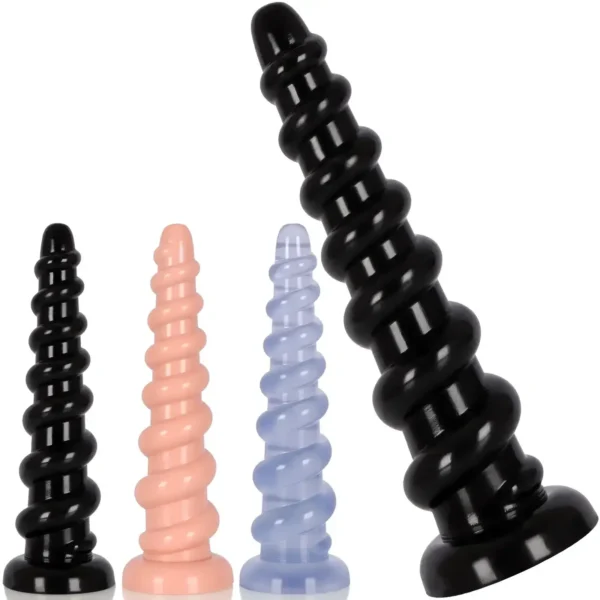 spiral butt plug for training