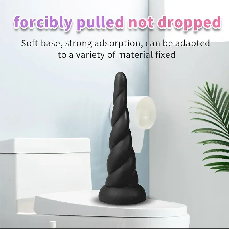 spiral design anal plug men
