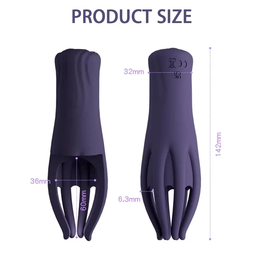splash proof glans stimulation device