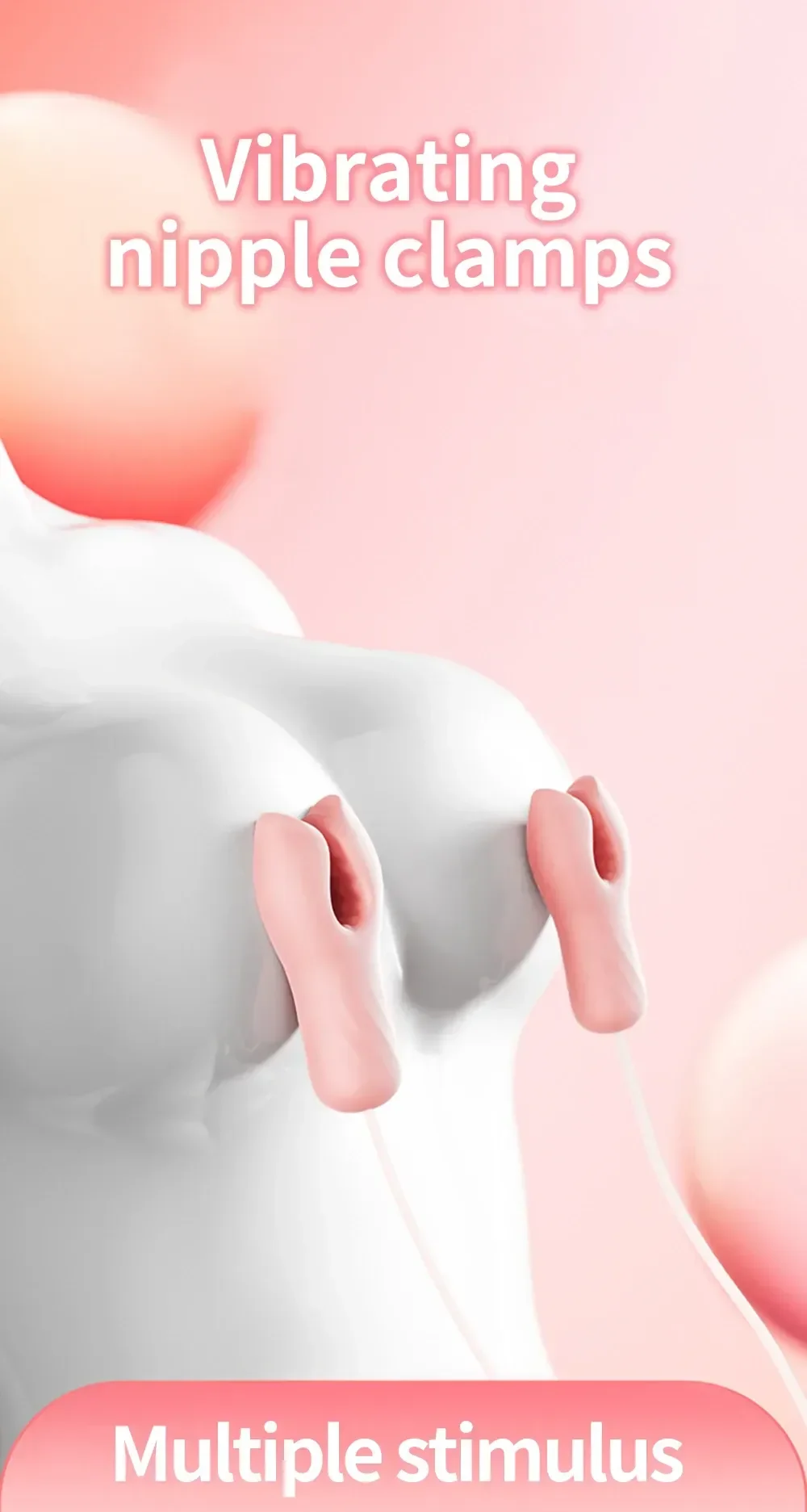 splash proof nipple clamps black