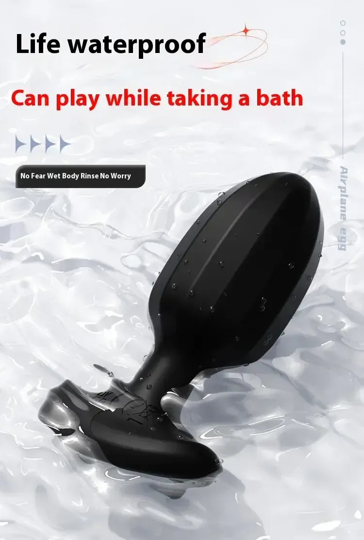 streamlined anal vibrator for men