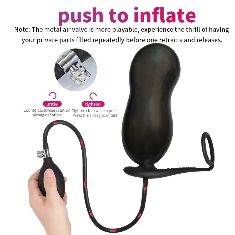 stretch fullness anal toy