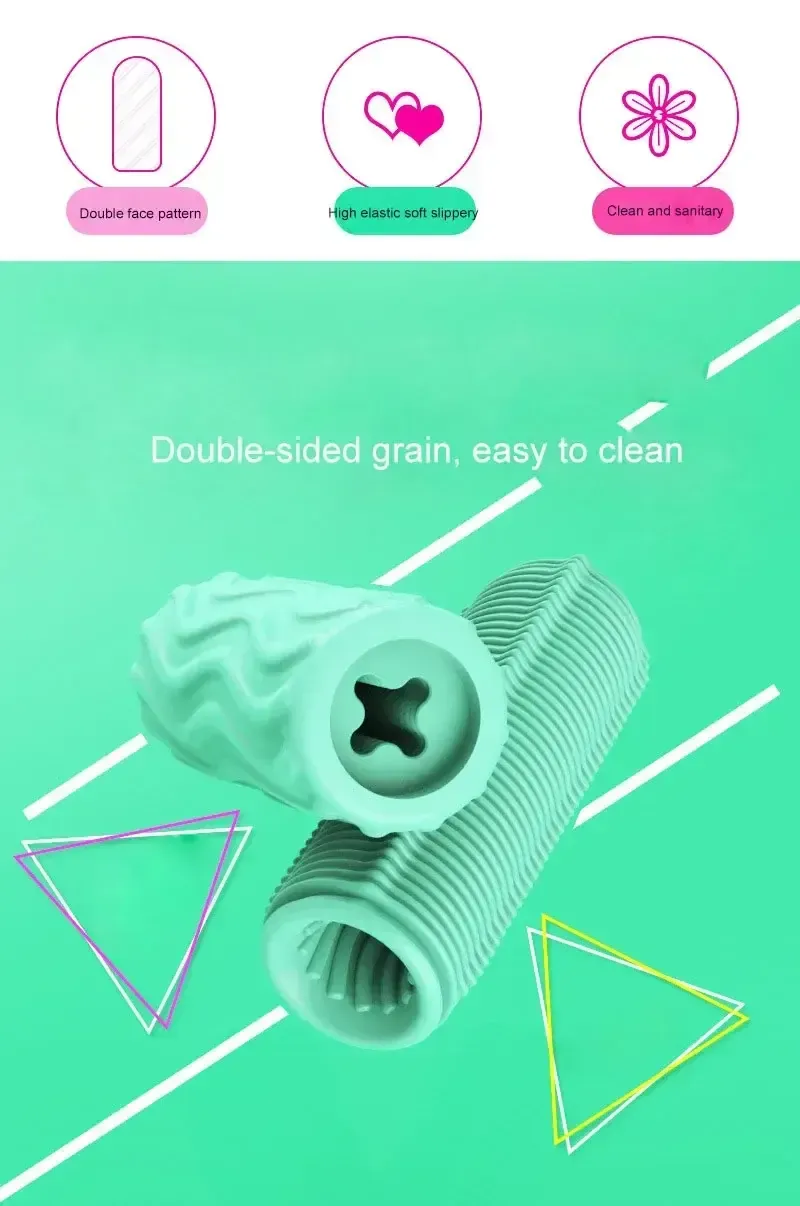 stretchy adaptable male masturbation toy