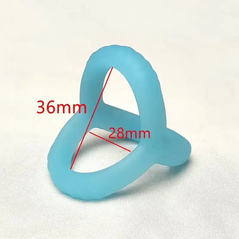 stretchy blue cock ring men