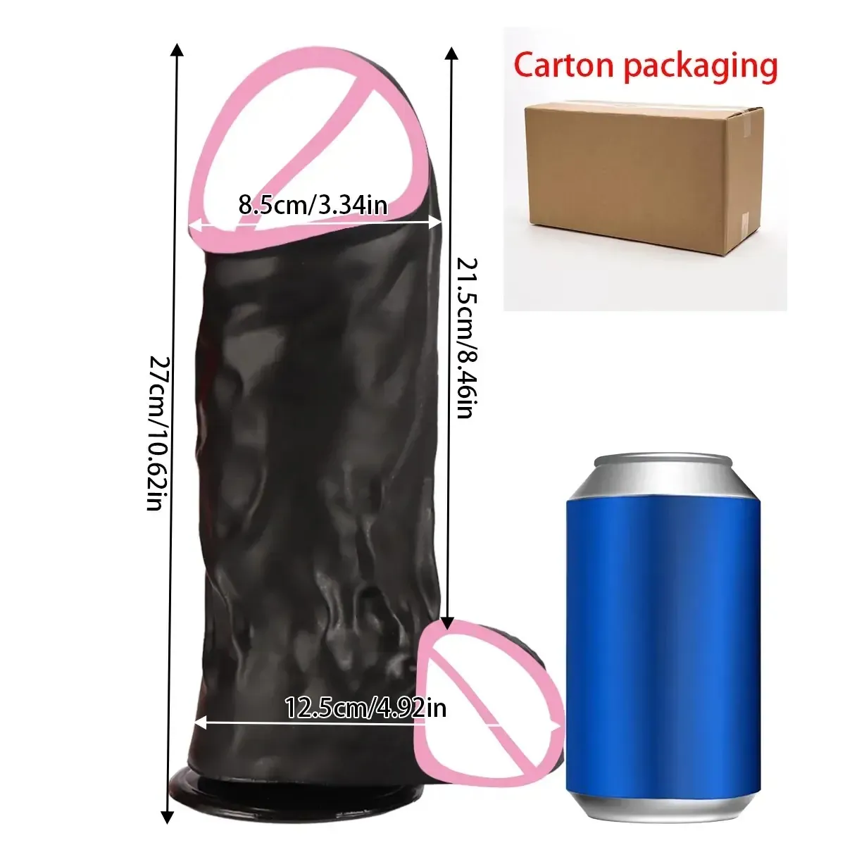 substantial pvc dildo with suction