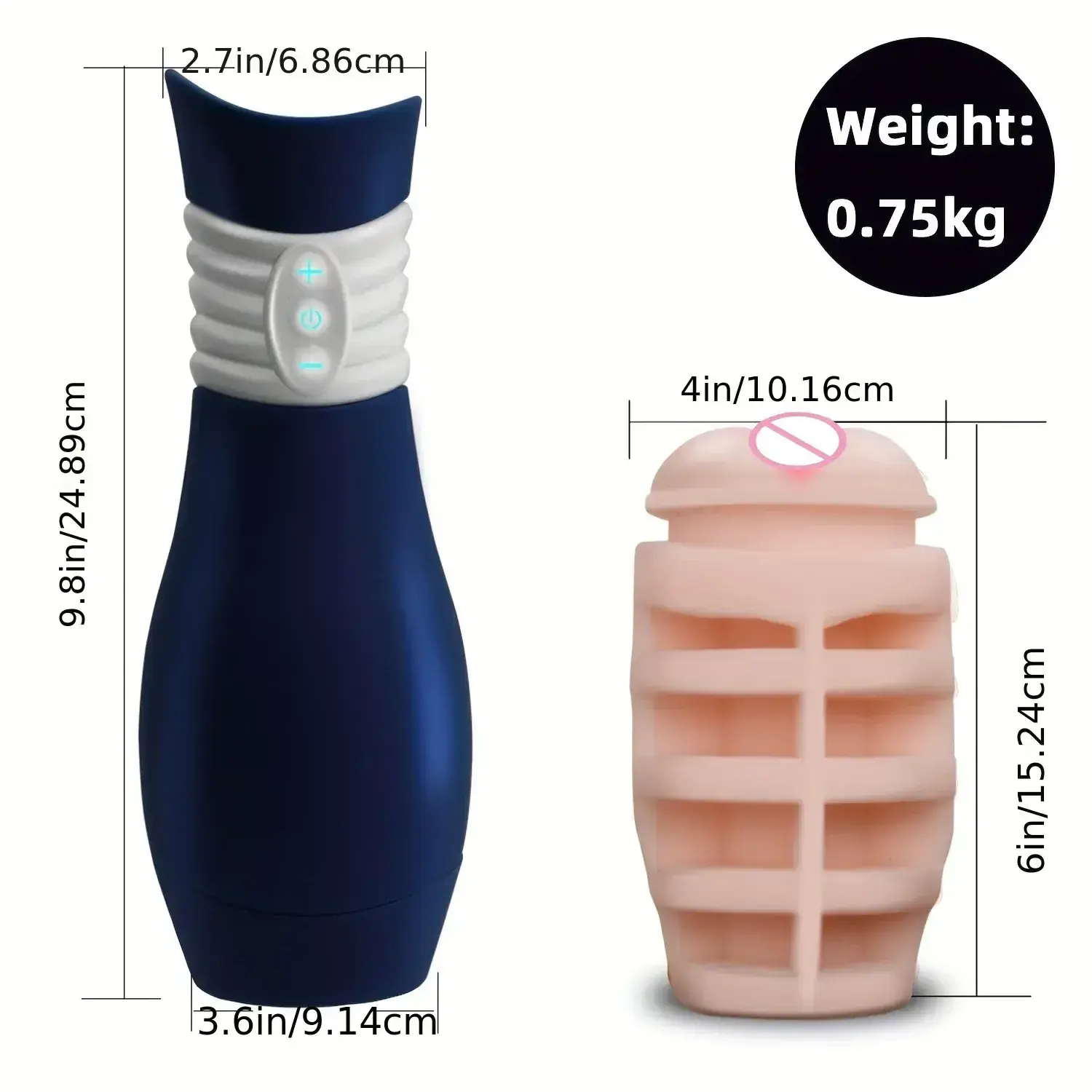 sucking tpe masturbator device