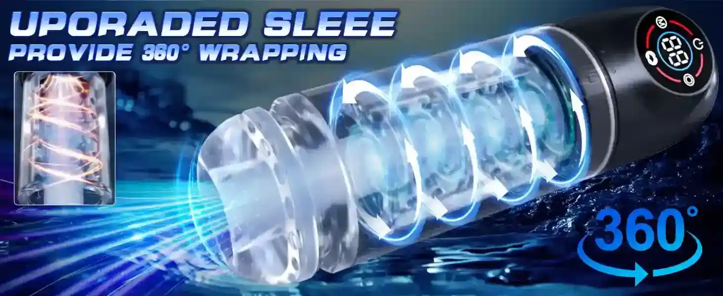 suction and thrusting masturbator