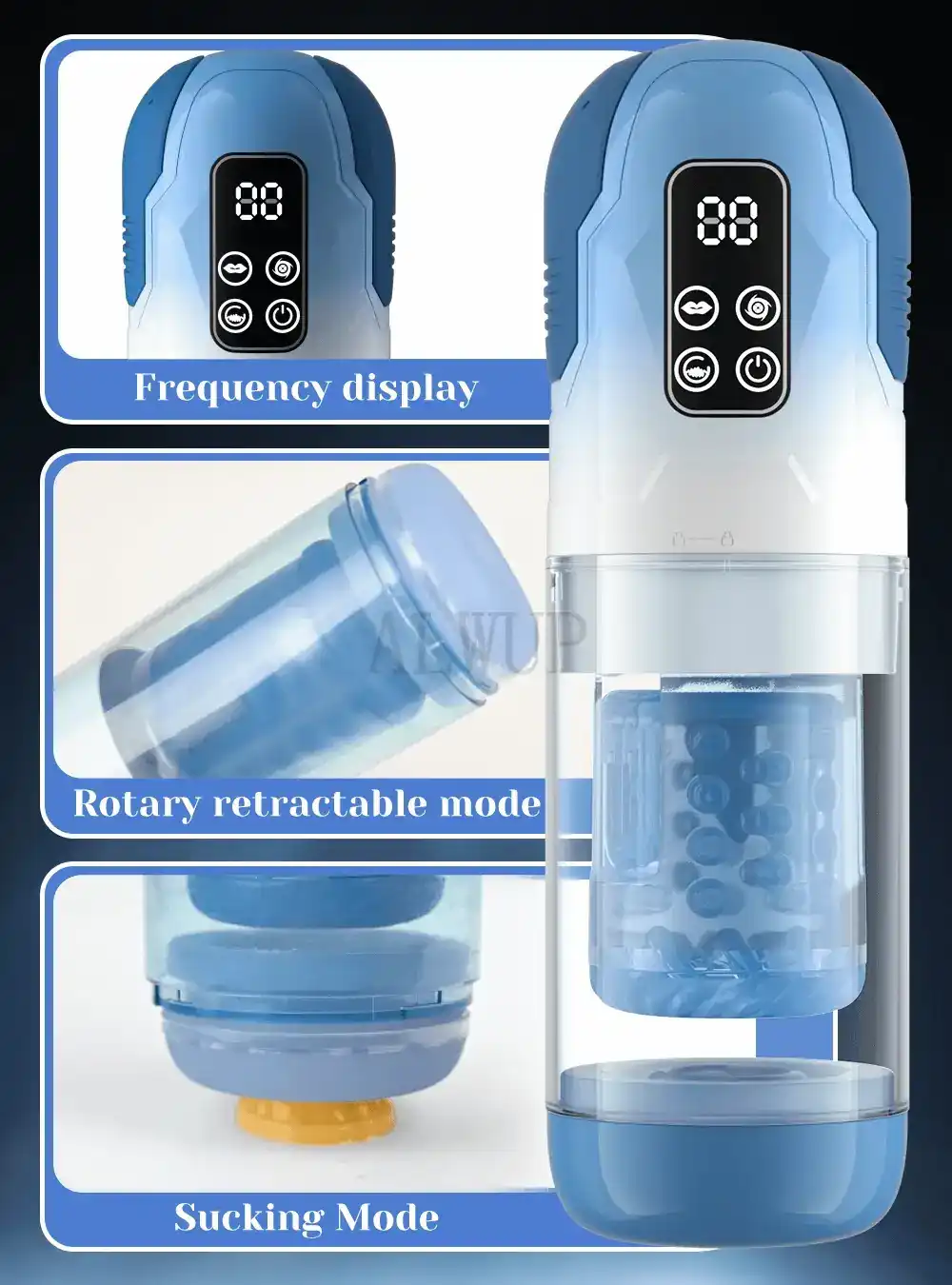 suction and vibration masturbator