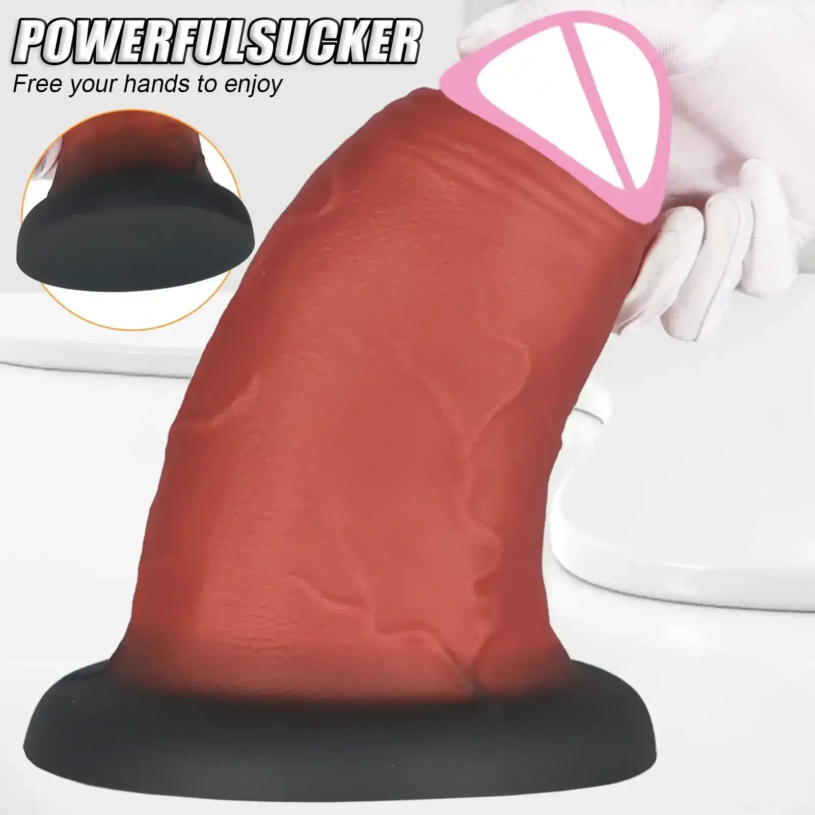 suction base silicone butt plug