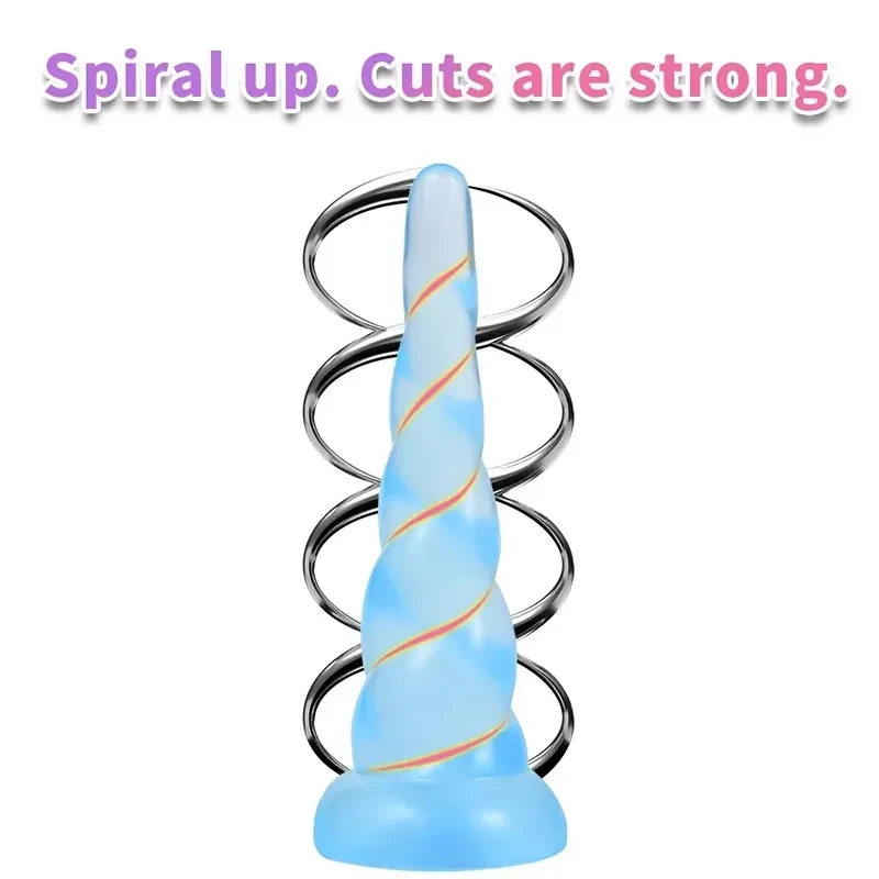 suction cup anal plug spiral