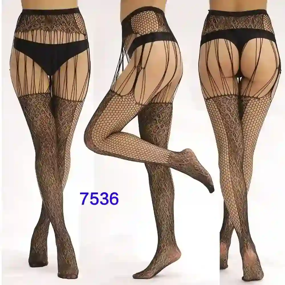 sultry black nylon stockings women