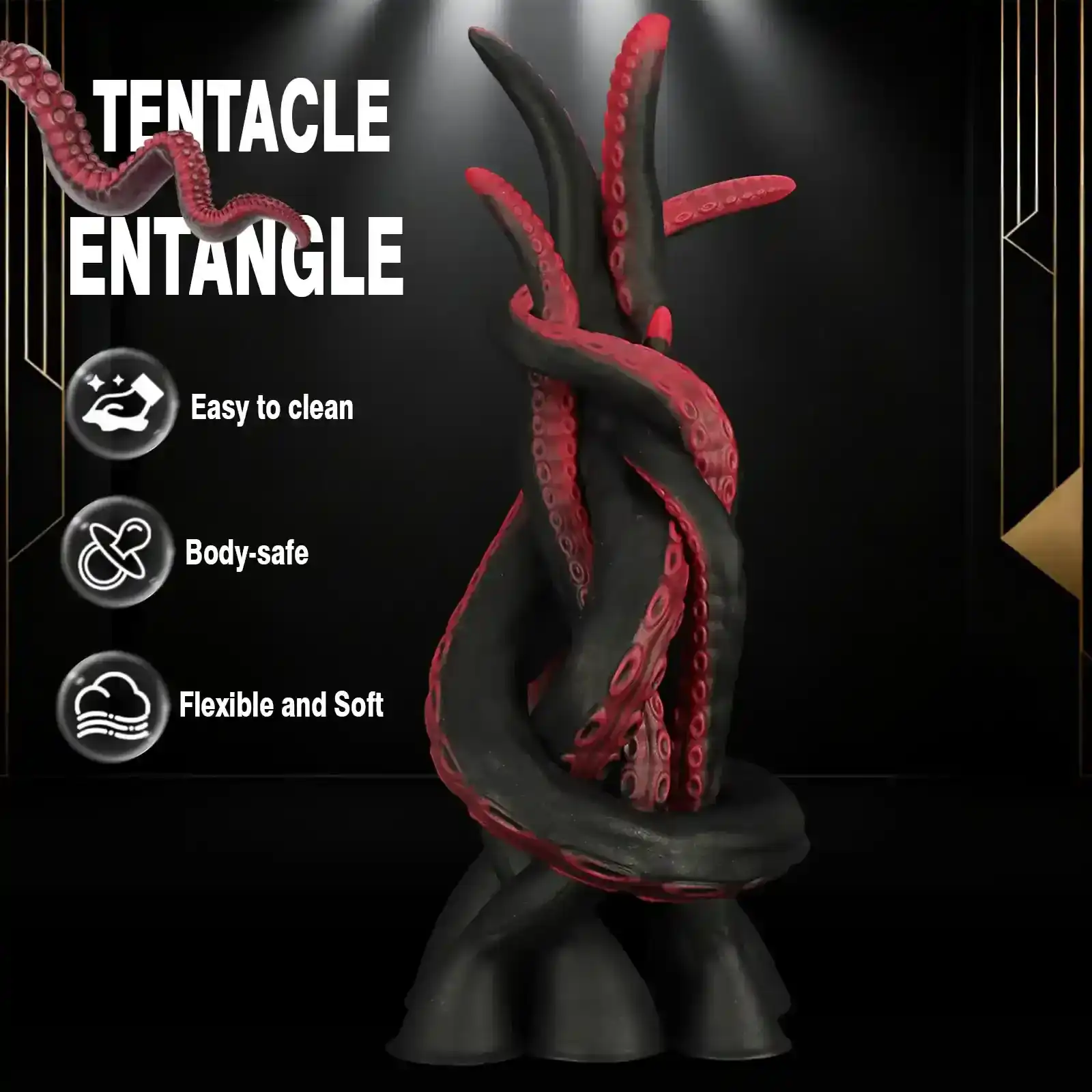 tapered shape anal training plug