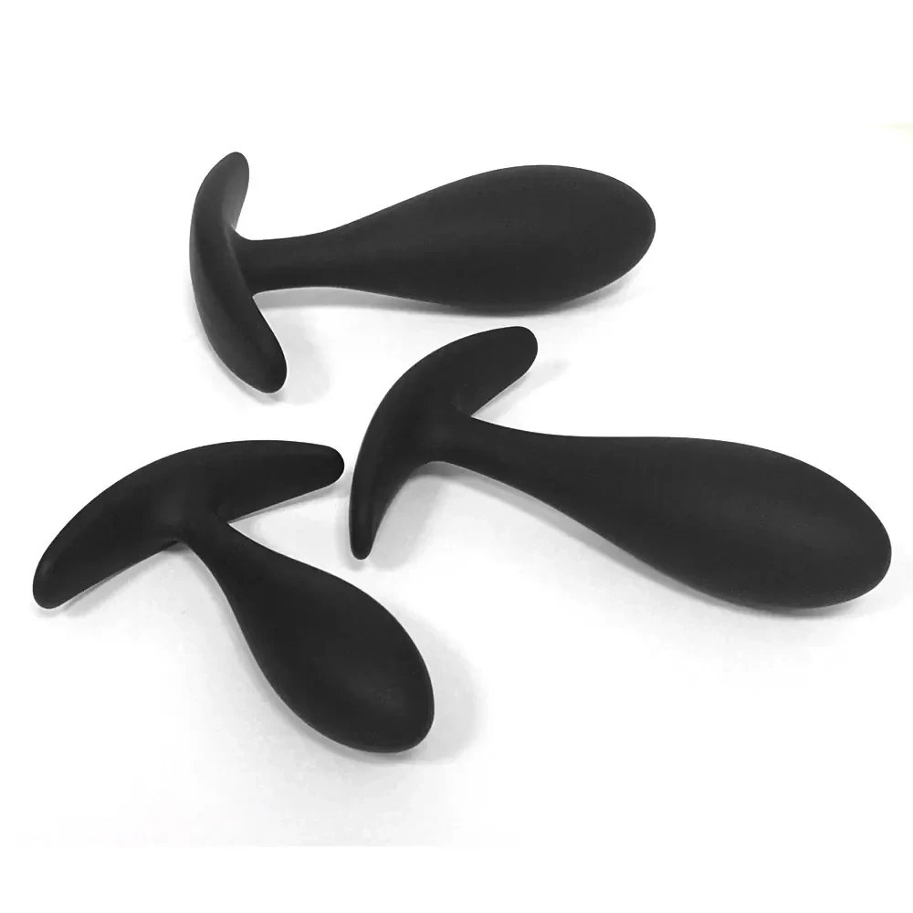 tapered silicone butt plug for men