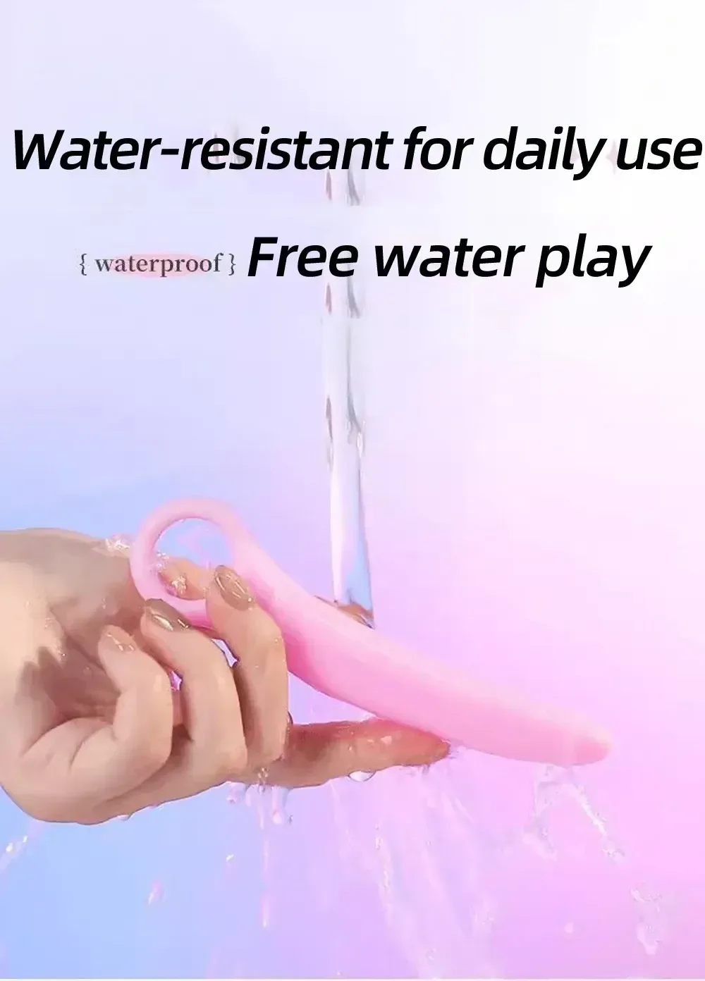 tapered tip silicone anal plug