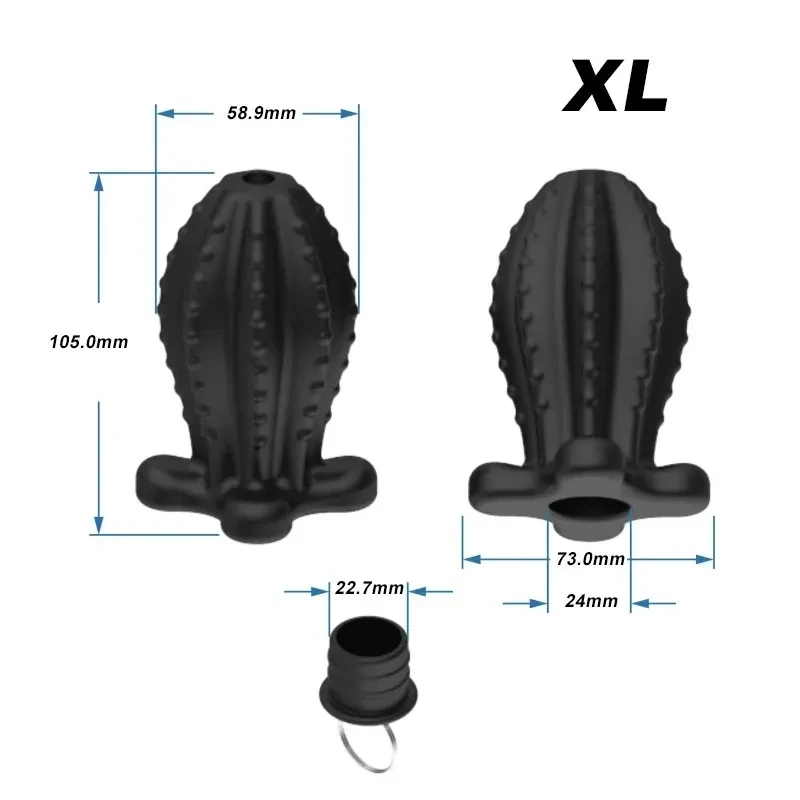 textured anal plug for couples