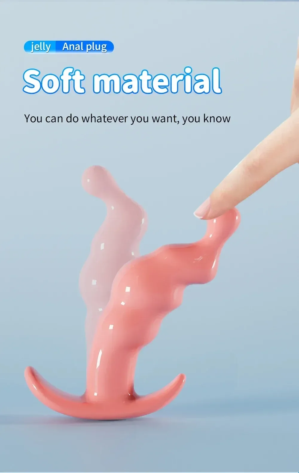 textured anal plug set for sensation